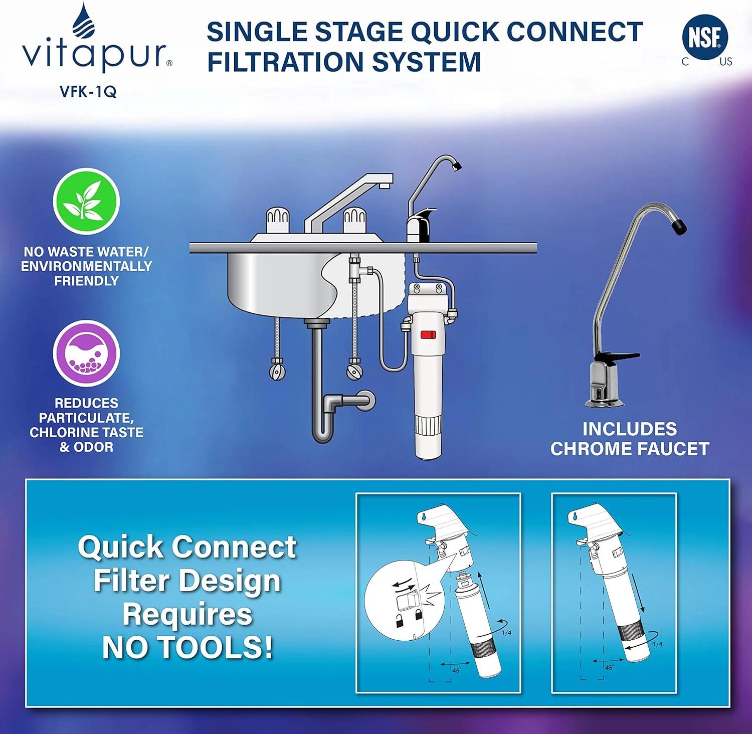 Vitapur Single Stage System Water Filtration thumbnail 2